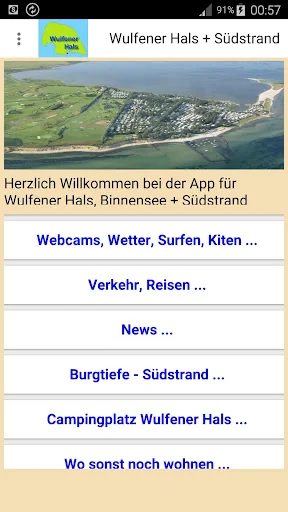 Wulfener Hals - Südstrand App