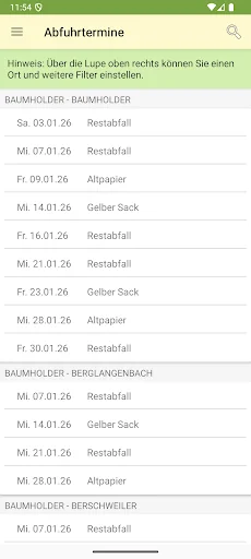 Abfallapp Landkreis Birkenfeld
