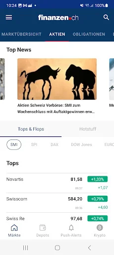 finanzen.ch Börse & Aktien screenshot 3