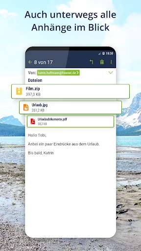 freenet Mail - E-Mail Postfach screenshot 3