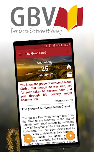 The Good Seed The Lord is Near