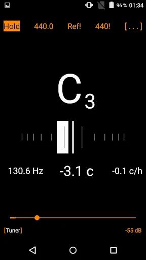 Harmonic Tuner Strobe Look