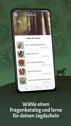 Büffeln Jagdscheine
