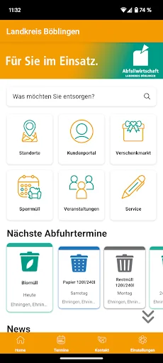Abfall-App Landkreis Böblingen