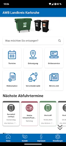 Abfall App KA (Landkreis)
