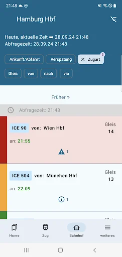 Ist mein Zug pünktlich? screenshot 3