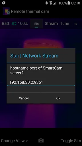 Remote thermal cam f. FLIR ONE