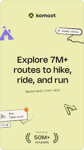 komoot - hike, bike & run