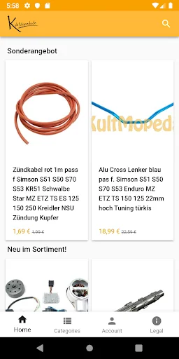 KultMopeds Ersatzteile Shop