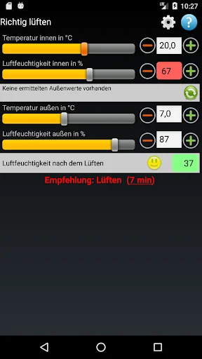 Richtig lüften