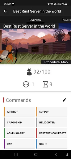 RustDroid: Rust Server Admin