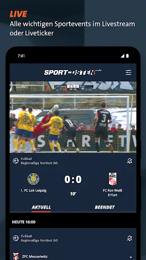 MDR Sport im Osten: Live, News