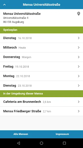 Mensa Augsburg