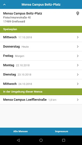 Mensa Greifswald