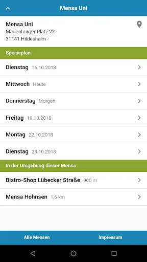 Mensa Hildesheim