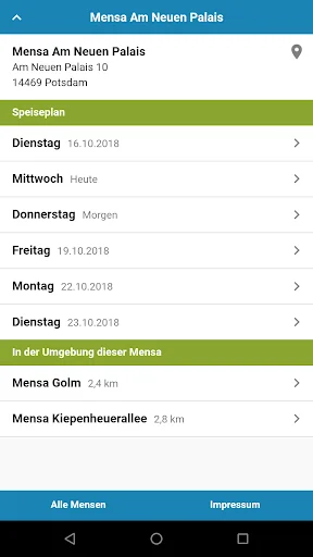 Mensa Potsdam