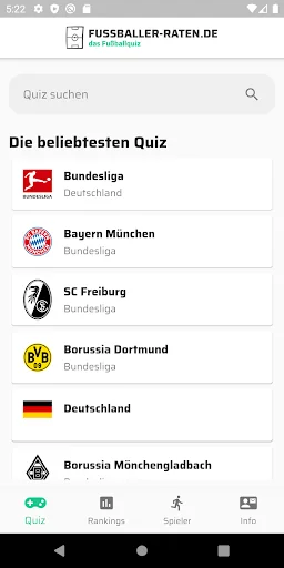 Fußballer raten - das Fußballq