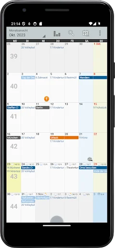 Personal Calendar screenshot 1