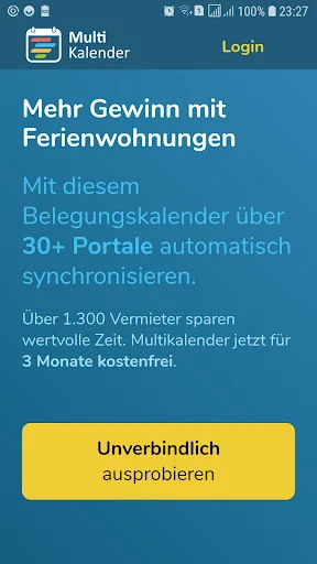 Multikalender für Gastgeber