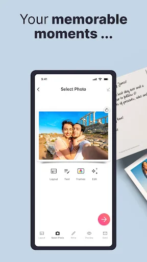 MyPostcard Postcard App screenshot 1