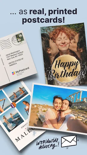 MyPostcard Postcard App screenshot 2