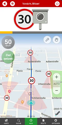 POIbase speed cameras warner screenshot 1