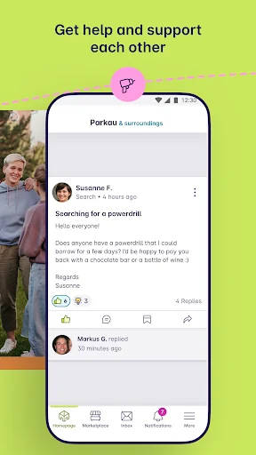 nebenan.de – the local network screenshot 2