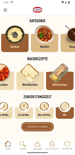 Dr. Oetker Rezeptideen
