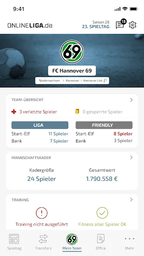 ONLINELIGA.de - Fußballmanager