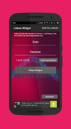 Liebes-Widget