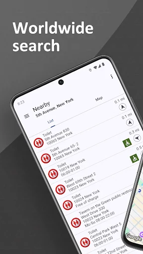 WC Toilet and Restroom Finder screenshot 1