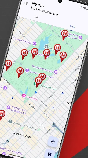 WC Toilet and Restroom Finder screenshot 2