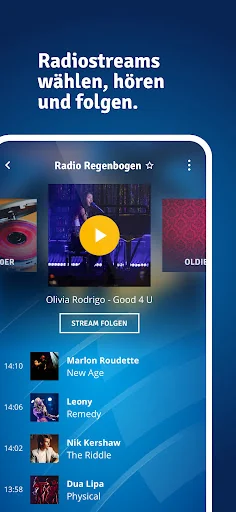 Radio Regenbogen screenshot 2
