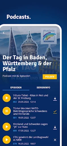 Radio Regenbogen screenshot 4