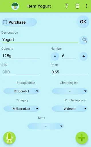 Inventory and Shopping list screenshot 4
