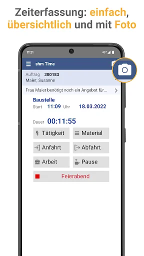 shm Time - Zeiterfassung
