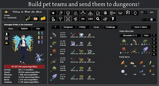 Idling to Rule the Gods screenshot 3