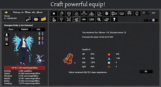 Idling to Rule the Gods screenshot 4