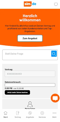 sim.de Servicewelt