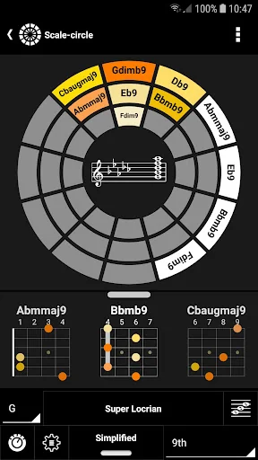 s.mart Circle of Fifths screenshot 2