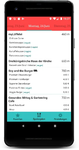 Speiseplan