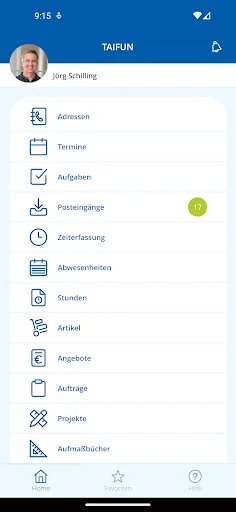 TAIFUN - Handwerker App