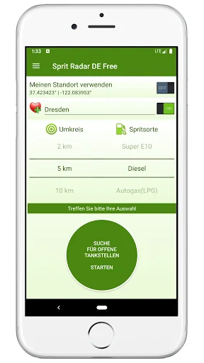 Sprit Radar DE Standard