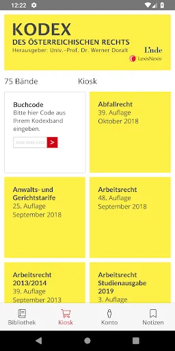 KODEX – Die App