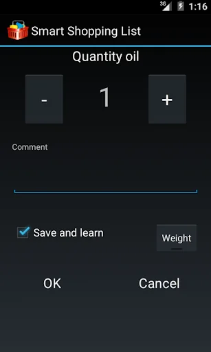 Smart Shopping List screenshot 3