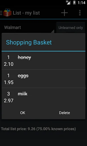 Smart Shopping List screenshot 4