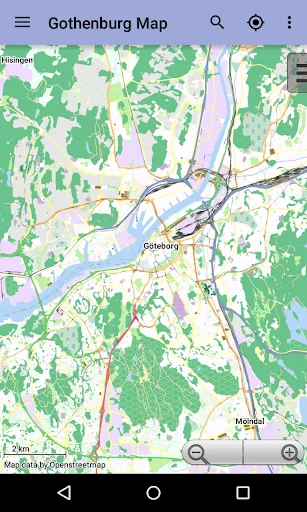 Gothenburg Offline City Map