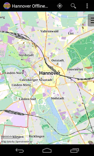 Hanover Offline City Map