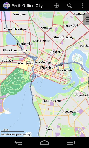 Perth Offline City Map