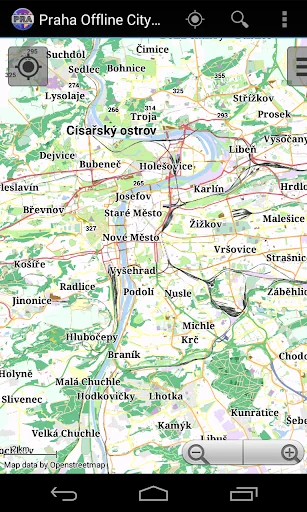 Prague Offline City Map Lite screenshot 1
